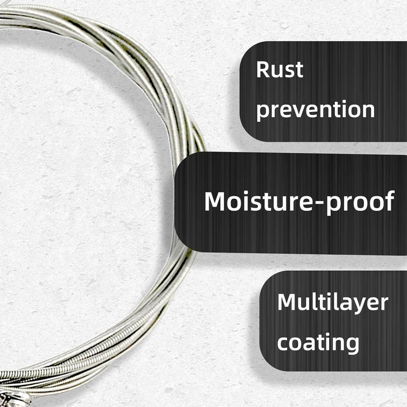 YOYODOGS Nickel Wound Bass Guitar 4 Strings Electric Bass String Replacement Set Instrument Accessories,Regular Light,Medium Gauge,Easy To Press For Novices,Essential for a Bassist - Image 4